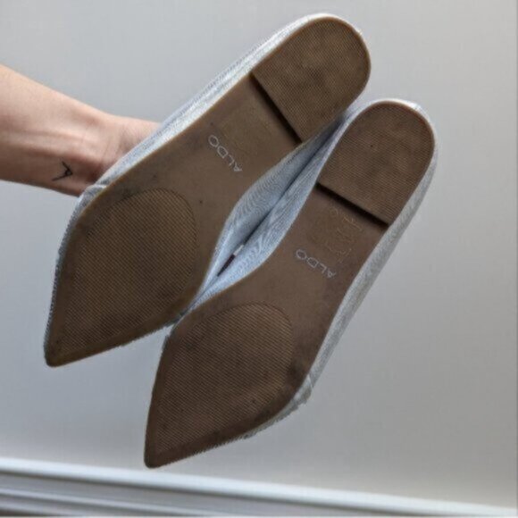 Aldo silver metallic flat - Benjamina ballet flat - Picture 6 of 9